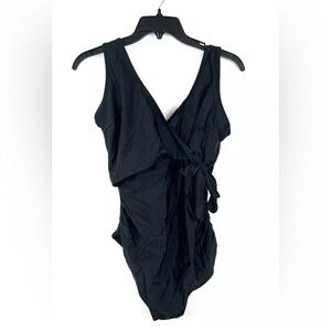 Tempotrek Womens One Piece Swimsuit Black Size Small